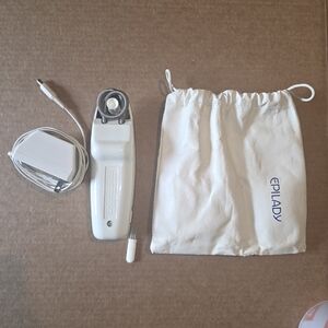 Vintage - Epilady White Electric Hair Remover with Pouch
